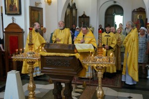 7 июля 2025 года,в день памяти Рождества честно́го сла́вного Проро́ка, Предте́чи и Крести́теля Госпо́дня Иоа́нна , Игумен Нестор (Болков) совершил Божественную Литургию в Богоявленском епархиальном мужском монастыре городаЧелябинска., 