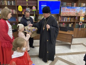 19 апреля 2026 года в день Антипасхи праздника Воскресения Христова состоялся Пасхальный утренник в духовно-просветительском центре Богоявленского мужского монастыря., 