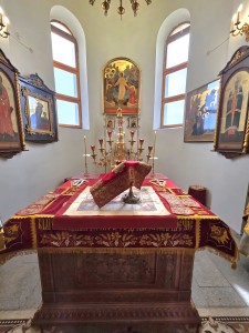 Игумен Нестор (Болков ) совершил Литургию в  Богоявленском мужском монастыре Челябинска., 