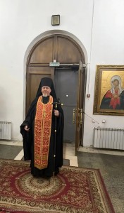 В канун Недели о расслабленном Игумен Нестор (Болков) совершил всенощное бдение в Богоявленском мужском монастыре Челябинска., 